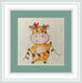 Christmas Cow Counted Cross Stitch Pattern - Free for Subscribers - Wizardi