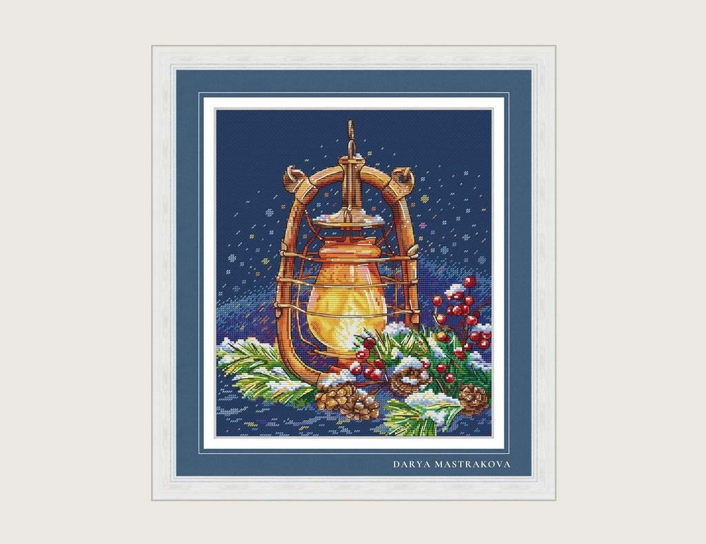 Christmas Cross stitch pattern PDF for instant download Digital counte —  Wizardi