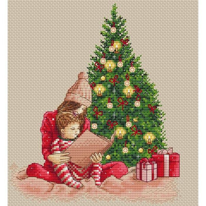 Christmas day - PDF Cross Stitch Pattern - Wizardi