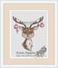 Christmas Deer - PDF Cross Stitch Pattern - Wizardi