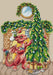 Christmas Dragon - PDF Cross Stitch Pattern - Wizardi