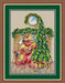 Christmas Dragon - PDF Cross Stitch Pattern - Wizardi