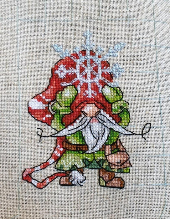 Christmas Dwarfs - PDF Cross Stitch Pattern - Wizardi