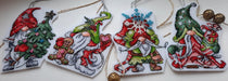 Christmas Dwarfs - PDF Cross Stitch Pattern - Wizardi