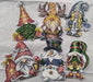 Christmas Dwarfs - PDF Cross Stitch Pattern - Wizardi