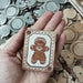 Christmas Gingerbread Cookie Counted Cross Stitch Pattern - Free for Subscribers - Wizardi