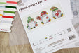 Christmas Gnomes JK030L Counted Cross-Stitch Kit - Wizardi
