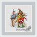 Christmas Holiday. Letter - PDF Cross Stitch Pattern - Wizardi