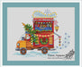 Christmas Lorry - PDF Cross Stitch Pattern - Wizardi