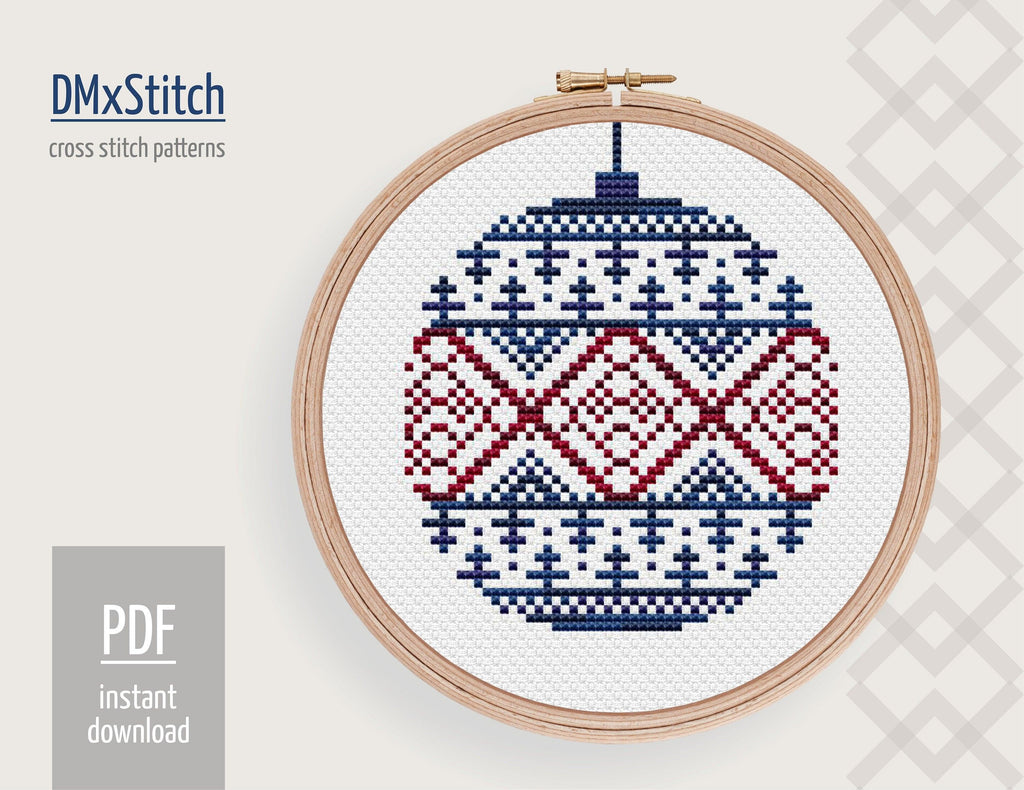 Christmas ornament Free Cross stitch pattern Folk Cross Stitch pdf Mod — Wizardi christmas-ornament-free-cross-stitch-pattern-folk-cross-stitch-pdf-mod-wizardi