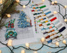 Christmas Ornaments Kit L8051 Counted Cross Stitch Kit - Wizardi