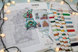 Christmas Ornaments Kit L8051 Counted Cross Stitch Kit - Wizardi