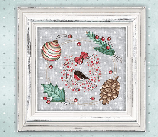 Christmas Sampler Counted Cross Stitch Chart - Free Pattern for Subscribers - Wizardi