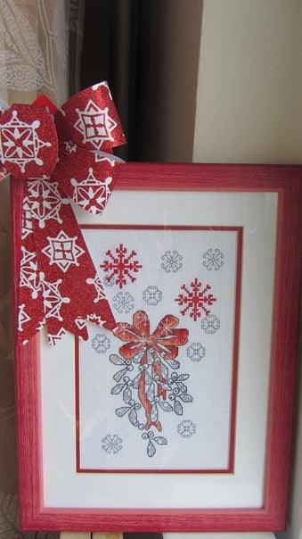 Christmas Snow - PDF Free Cross Stitch Pattern - Wizardi