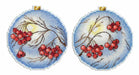 Christmas Tree Decoration - Rowan SR-166 Plastic Canvas Counted Cross Stitch Kit - Wizardi