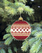 Christmas tree toy cross-stitch kit T-10C Set of pictures "Merry Christmas" - Wizardi