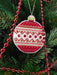 Christmas tree toy cross-stitch kit T-10C Set of pictures "Merry Christmas" - Wizardi