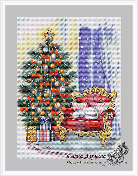 Christmas Warmth - PDF Cross Stitch Pattern - Wizardi
