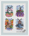 Collection of Windmills - PDF Cross Stitch Pattern - Wizardi