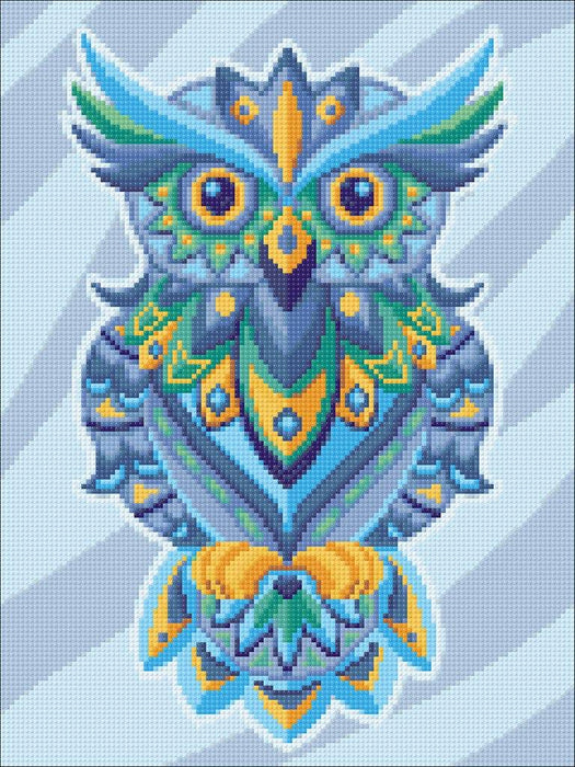 Colorful Owl CS2544 11.8 x 15.7 inches Crafting Spark Diamond Painting Kit - Wizardi