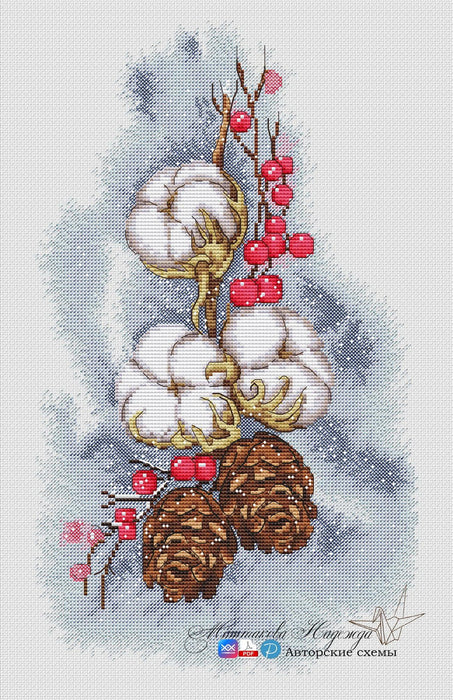 Cotton - PDF Cross Stitch Pattern - Wizardi