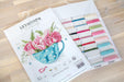 Counted Cross Stitch Kit A cup of roses Leti916 - Wizardi