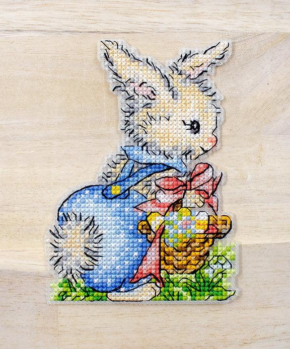 Counted Cross Stitch Kit Easter Ornaments kit of 8 pcs L8032 - Wizardi