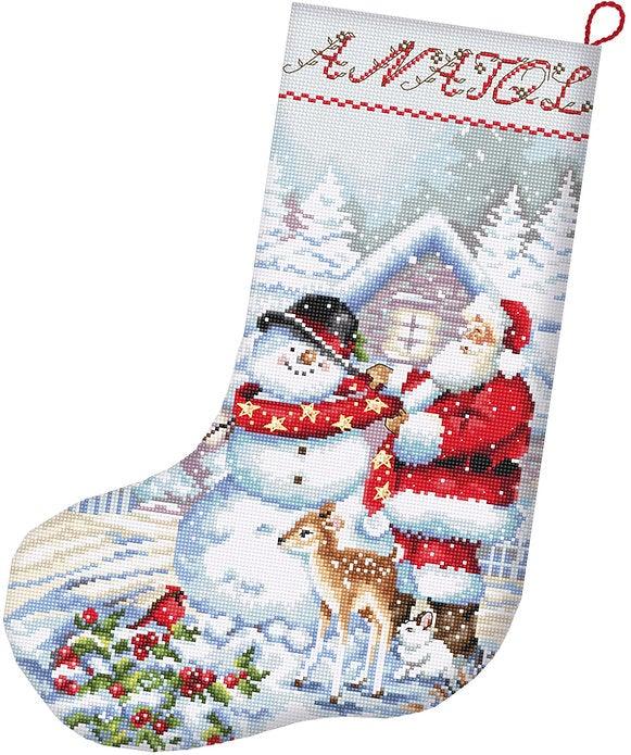 Dimensions Counted Cross Stitch Kit 16 Long-Sledding Snowmen Stocking (14  Count), 1 count - Ralphs