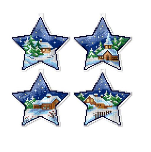 Ice Star Miniatures Counted Cross Stitch Kit - Needlework Projects