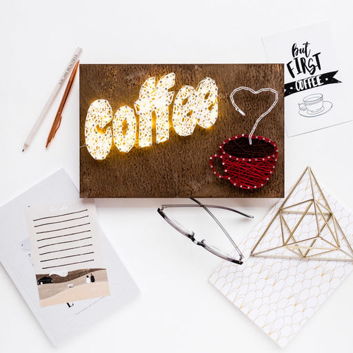 Creative Kit/String Art Coffee ABC-012 - Wizardi