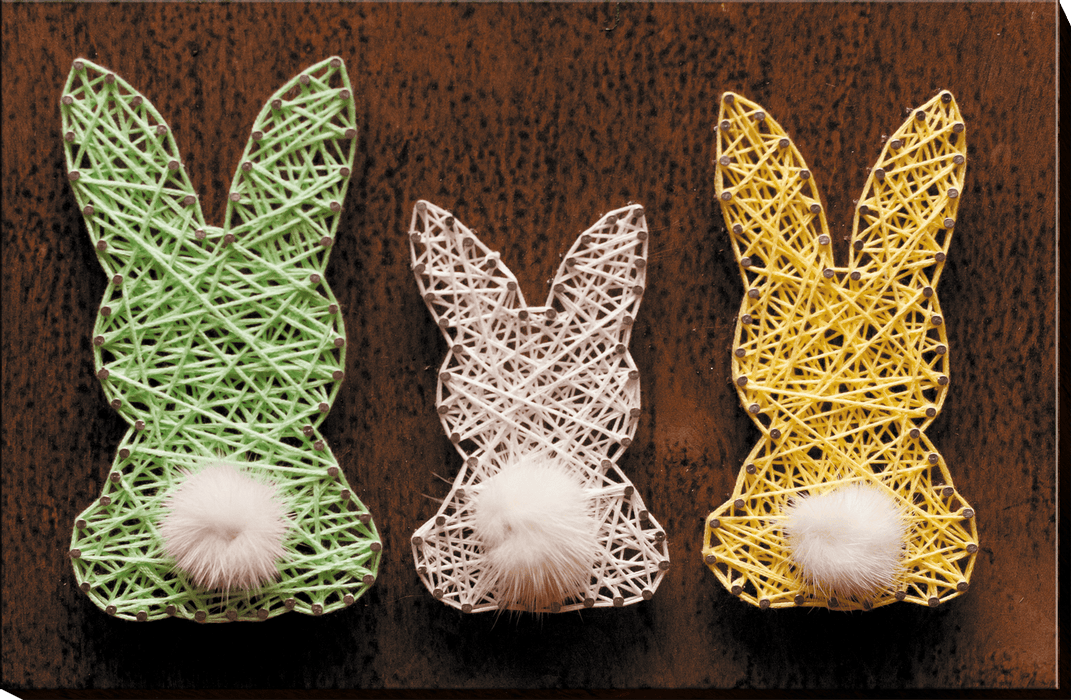 Creative Kit/String Art Little hares ABC-013 - Wizardi