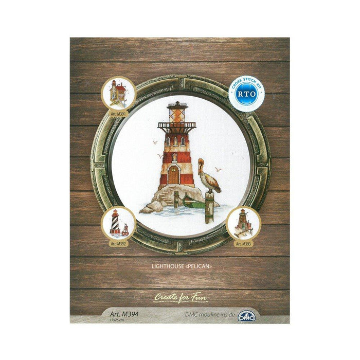 Cross-Stitch Kit "Lighthouse "Pelikan" M394 - Wizardi