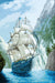 Cross-stitch kit M-441C Counted cross stitch kit "To the home harbor" - Wizardi