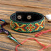 Cross-stitch kit on artificial leather FLHL-030 - Wizardi