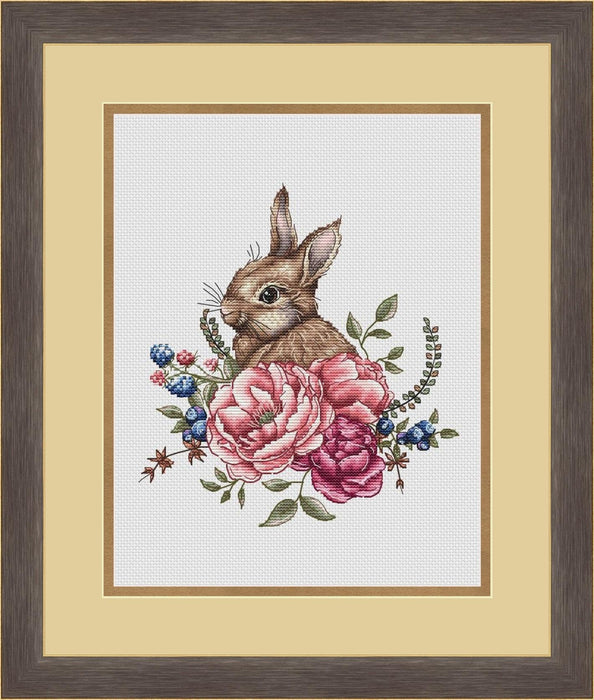 Cute Bunny - PDF Cross Stitch Pattern - Wizardi