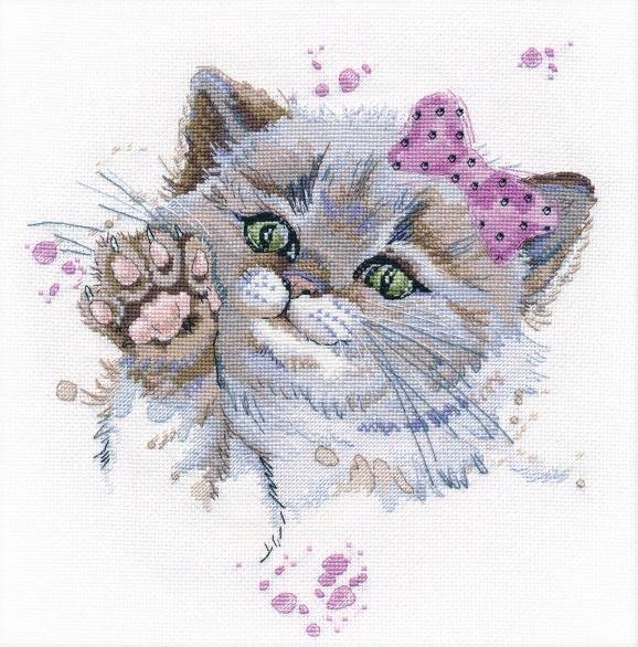 Cutie 1137 Counted Cross Stitch Kit - Wizardi