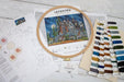 Decorating the Haunted House L8045 Counted Cross Stitch Kit - Wizardi