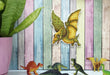 Dinosaurs - Pterodactyl SR-300 Plastic Canvas Counted Cross Stitch Kit - Wizardi