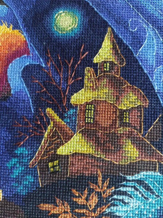 Dragon-Guardian. Autumn - PDF Counted Cross Stitch Pattern - Wizardi