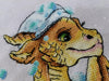 Dragon in the Bathroom - PDF Cross Stitch Pattern - Wizardi