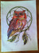 Dreamcatcher with Owl - PDF Cross Stitch Pattern - Wizardi