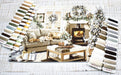 Dreaming of a White Christmas B2393L Counted Cross-Stitch Kit - Wizardi