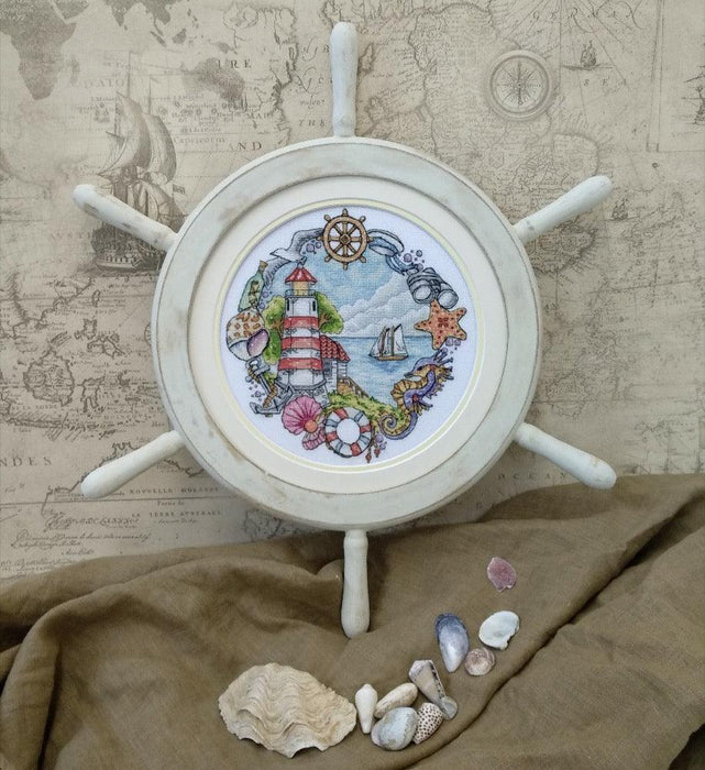 Dreams of the Sea - PDF Cross Stitch Pattern - Wizardi