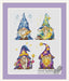 Dwarfs Wizards - PDF Cross Stitch Pattern - Wizardi