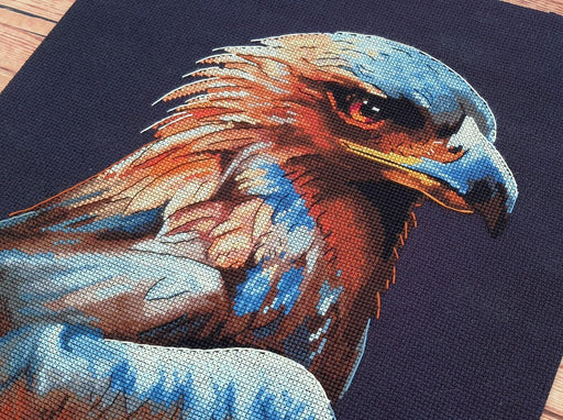 Eagle - PDF Counted Cross Stitch Pattern - Wizardi