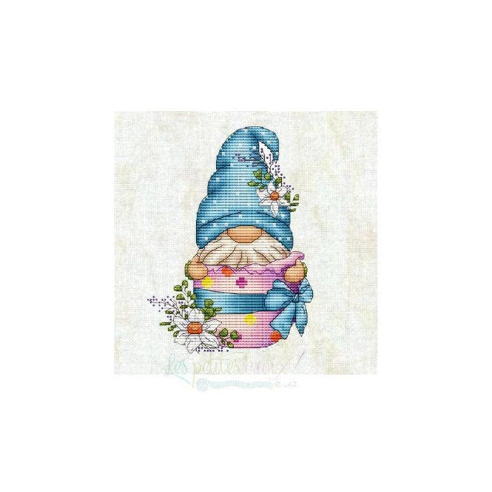 Easter Gnome - PDF Cross Stitch Pattern - Wizardi