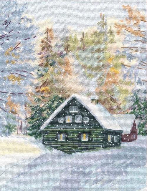 Enchanted forest 1243 Counted Cross Stitch Kit - Wizardi