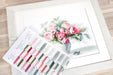 Etude with Roses B2280L Counted Cross-Stitch Kit - Wizardi