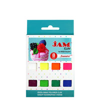 Rosa Talent Sweets - Polymer Clay Set. 8*0.04 lb. Jam Clay.