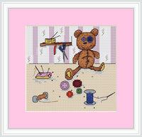 First Toy - PDF Free Cross Stitch Pattern - Wizardi